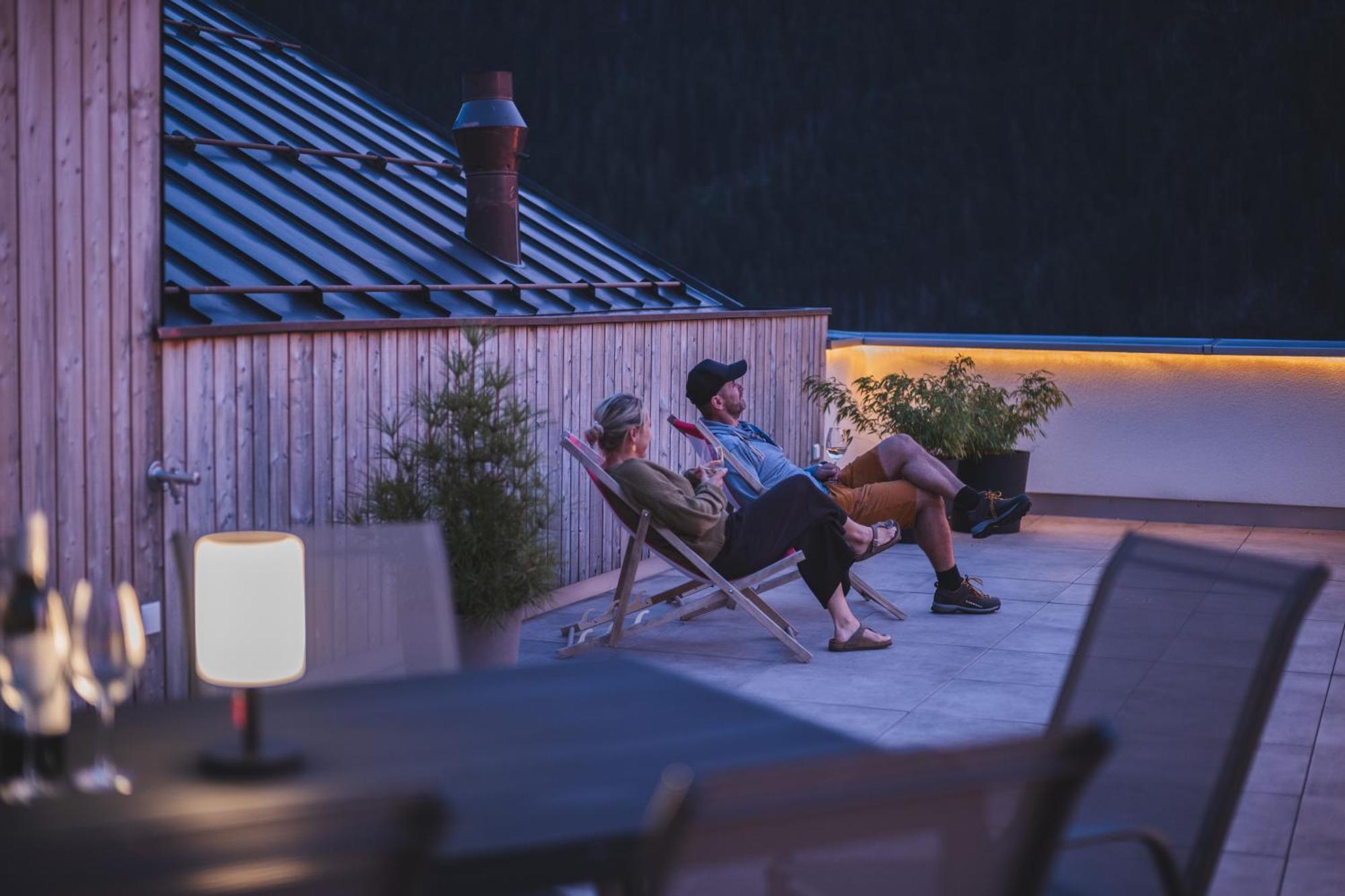 Tante Anna - Retreats Mit Weitblick Aparthotel Sankt Gallenkirch Ngoại thất bức ảnh
